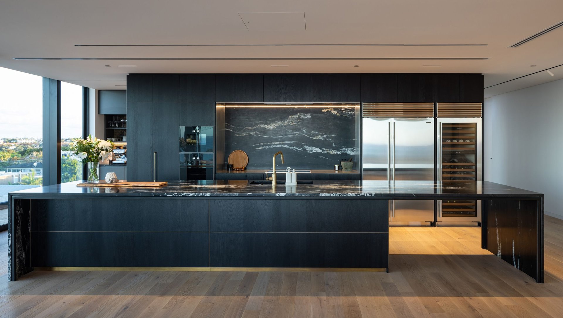 This coastal penthouse impresses with its contemporary design and ...
