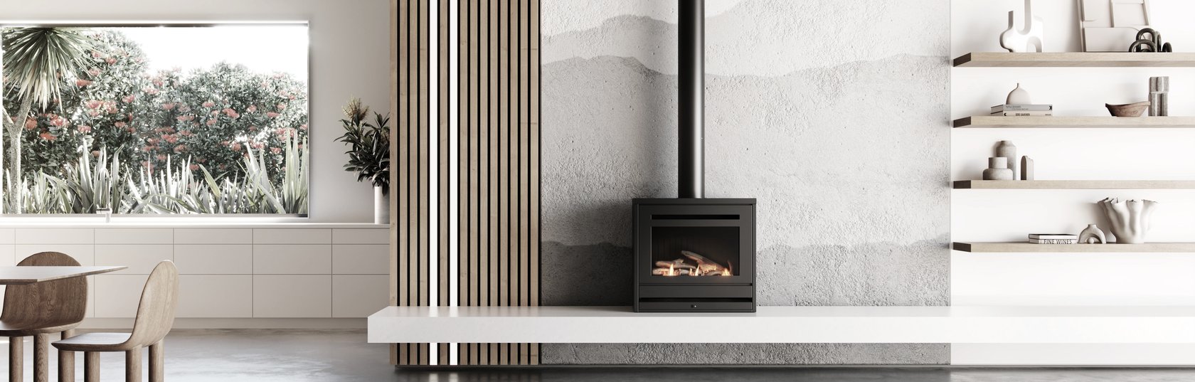 Beautifully designed, Wi-Fi enabled, energy efficient: Rinnai’s newest fireplace