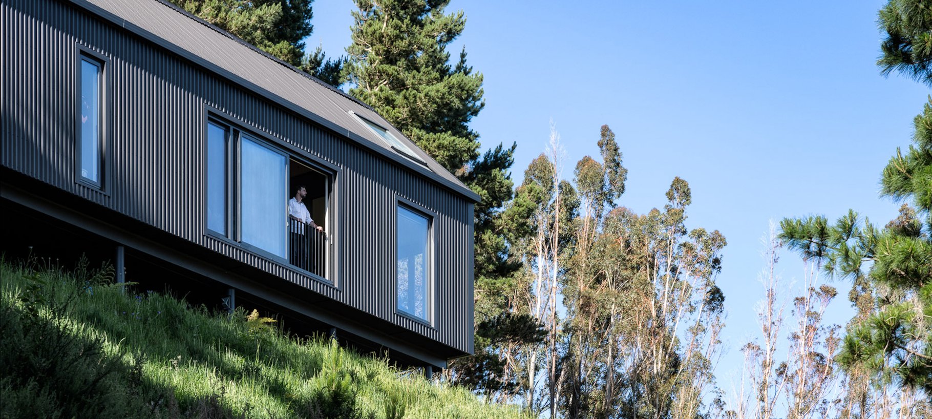 View of A private, off-grid oasis in South Wairarapa