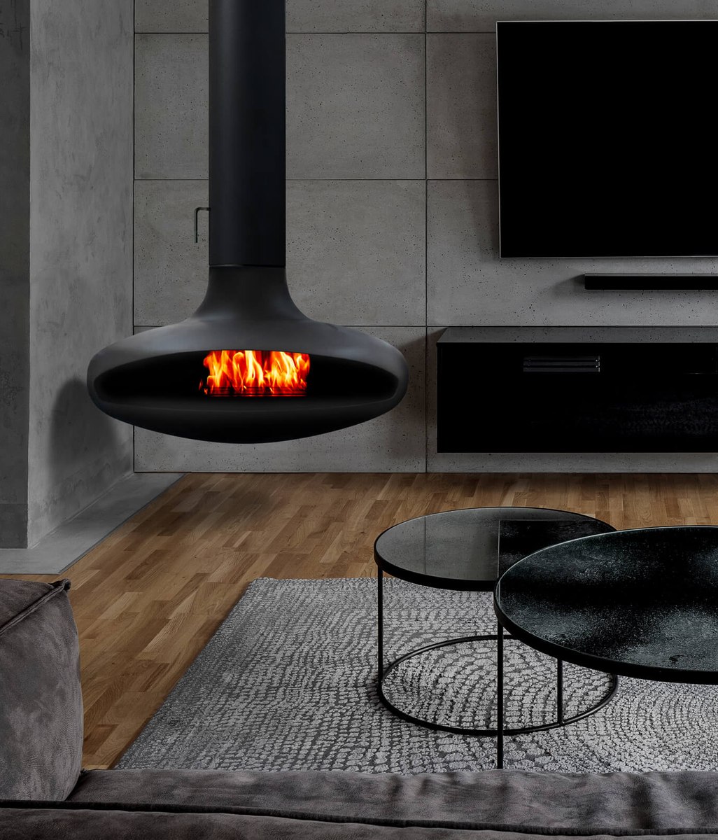 The suspended fire
