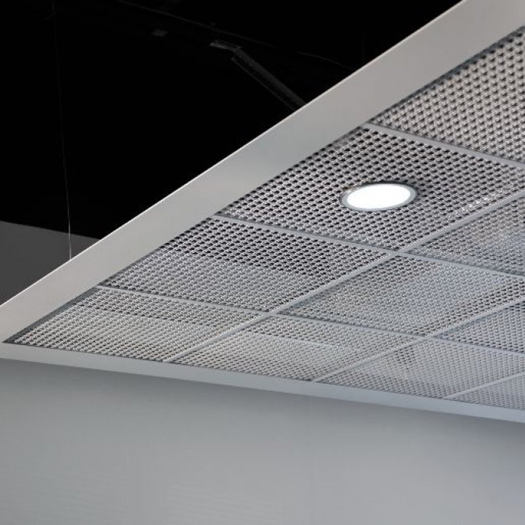 Armstrong Metalworks Mesh Ceiling
