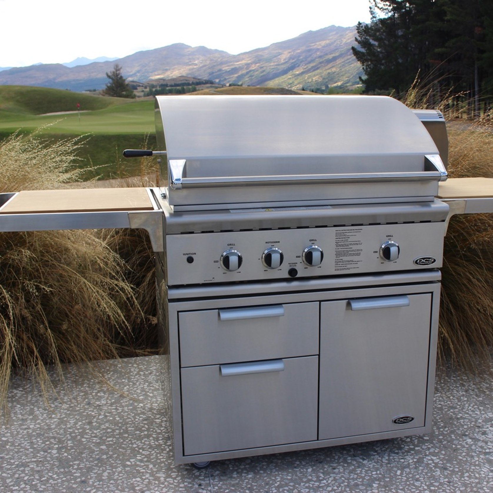 BGB 36 All Grill Free Standing BBQ by DCS ArchiPro NZ