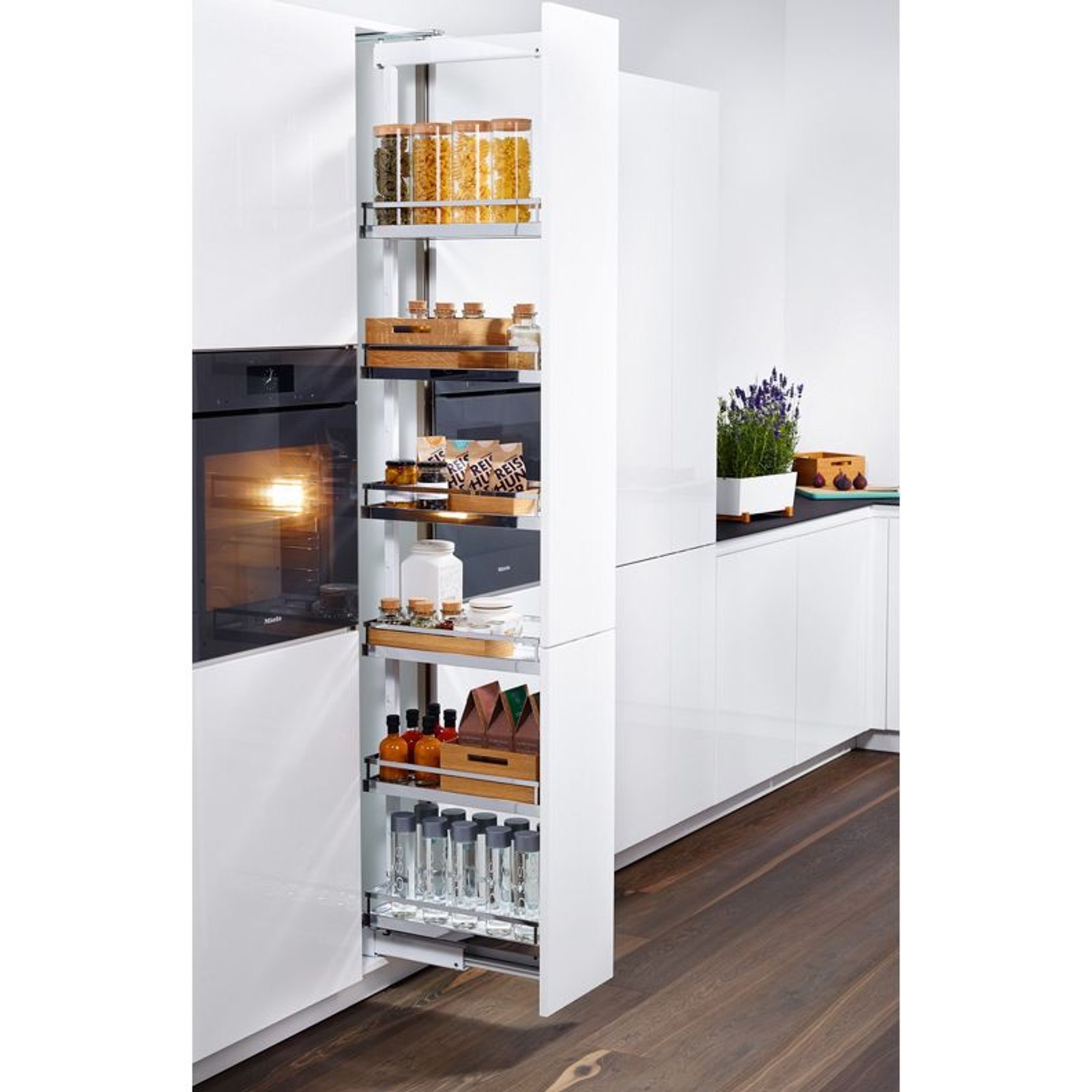 Pull-Out Pantry by Hafele