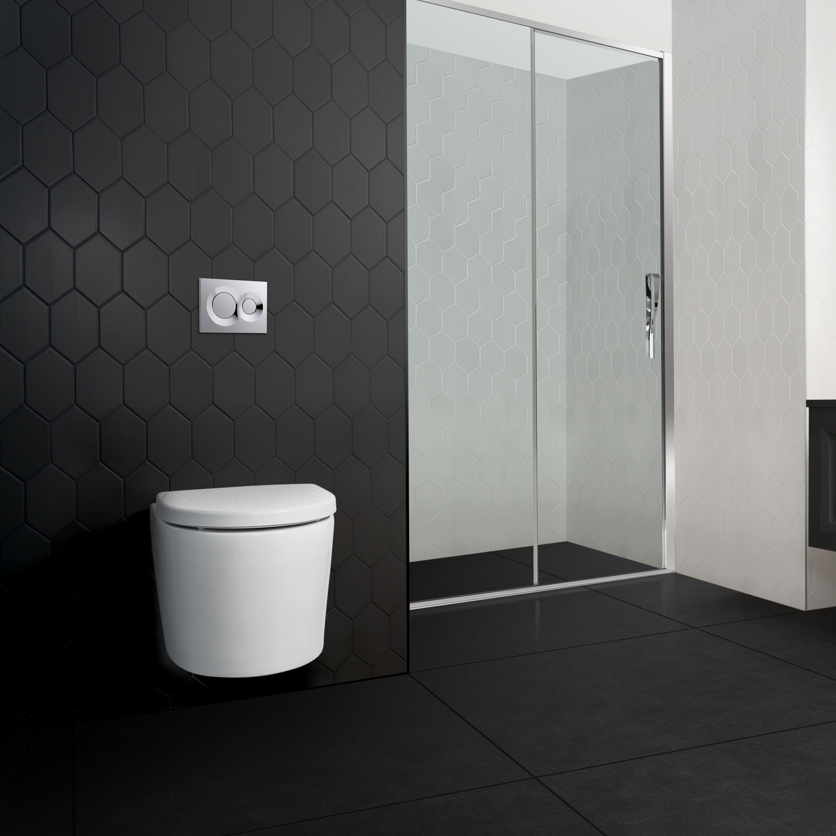 Grande Wall Hung Toilet Pan & Seat ArchiPro NZ