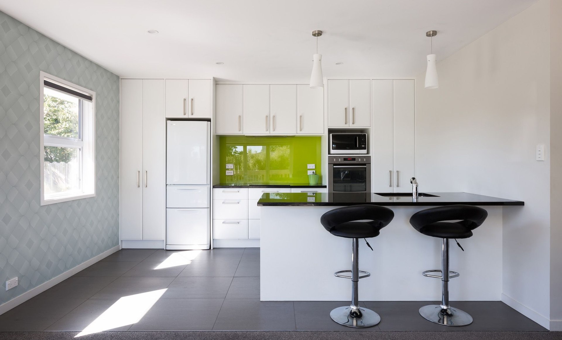 Green Splashback