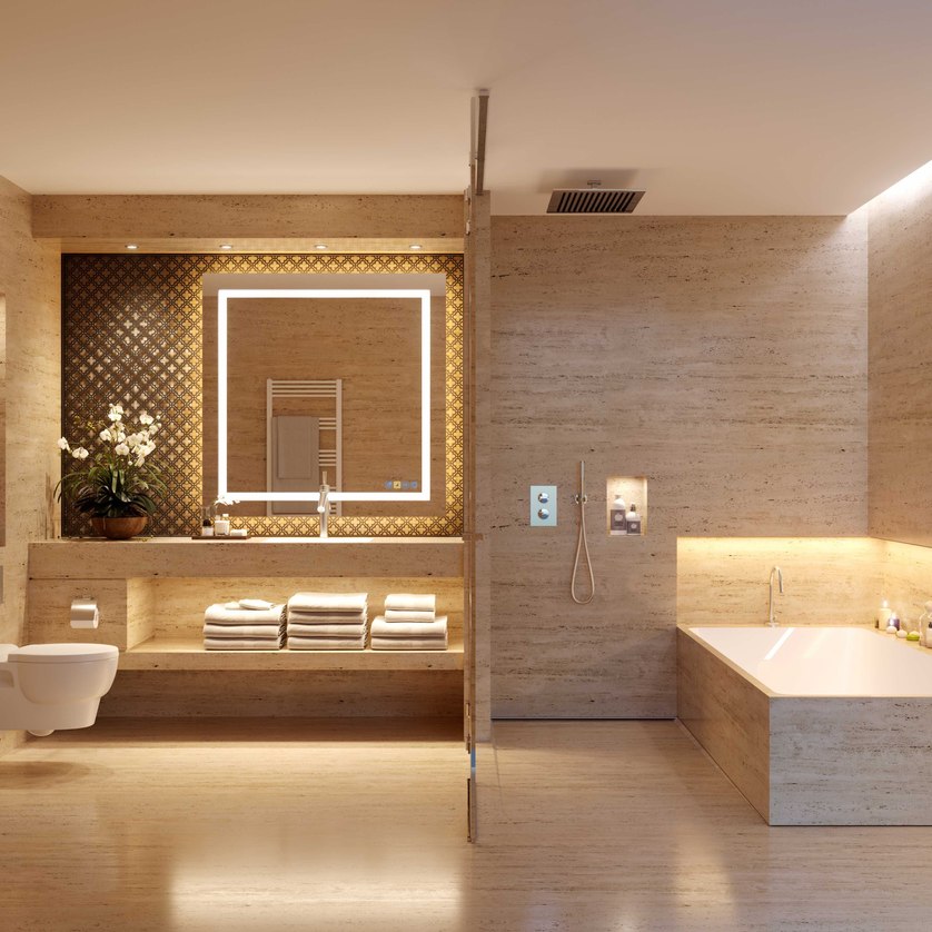 Multi Dimensional Mirror Bathroom Mirrors NZ ArchiPro