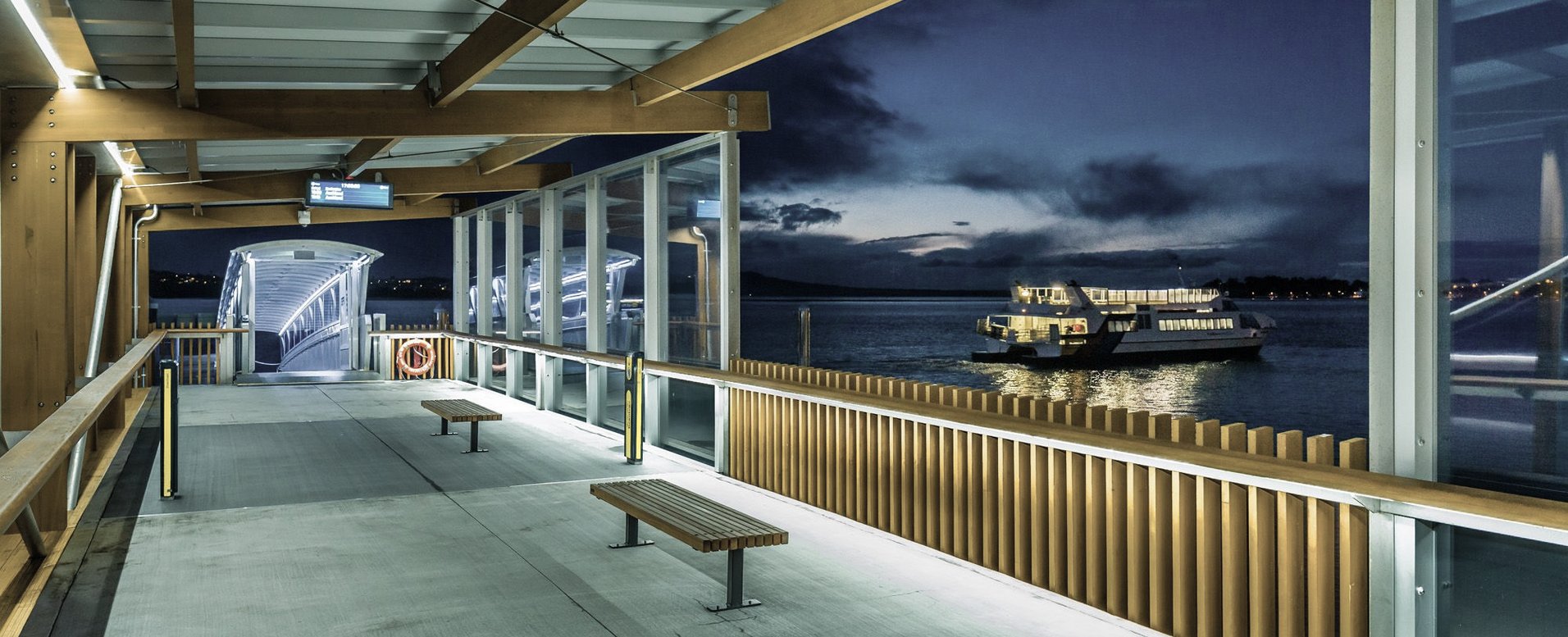 Half Moon Bay Ferry Terminal VS Images ArchiPro NZ
