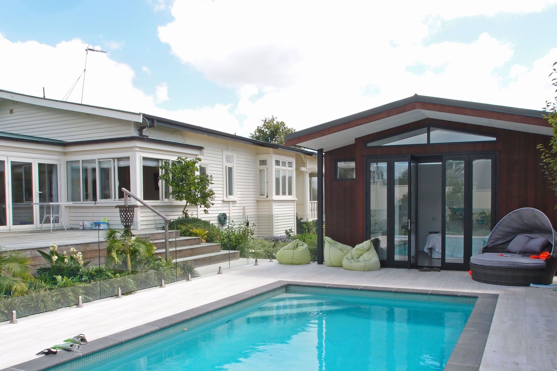 Pool Courtyard by NICK ROBINSON | ArchiPro NZ