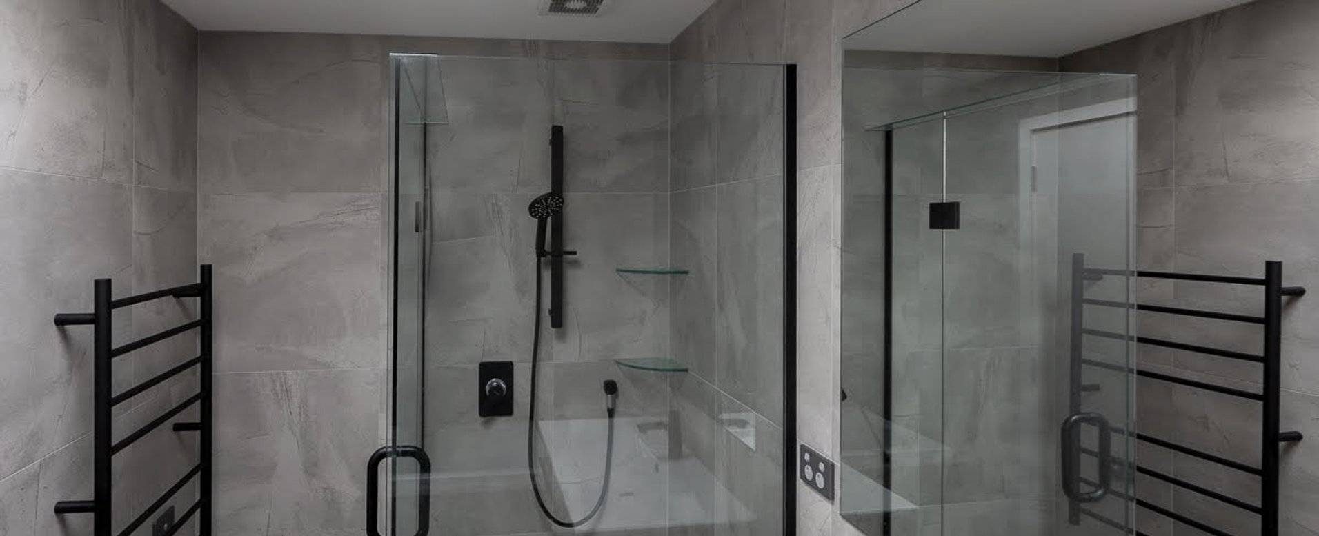 Tiled Bathroom Coastal Connections ArchiPro NZ