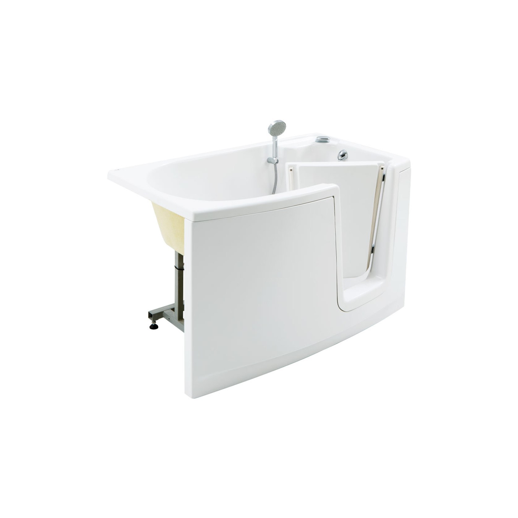 Bathtub with Inward Opening Door and Mixer ArchiPro NZ