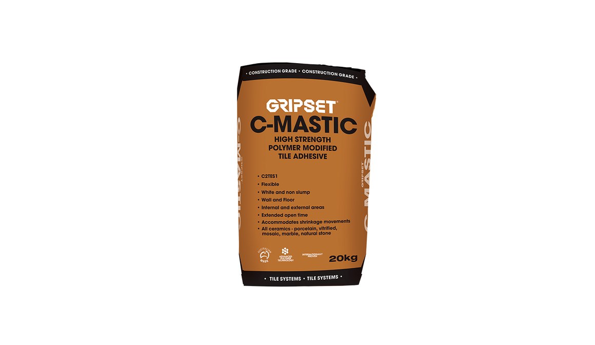 Gripset CMastic High Strength Polymer Tile Adhesive Adhesives and