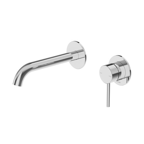 Chrome Nature Wall Basin Mixer - 7 Colours