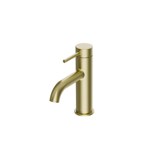 Brushed Brass Nature Basin Mixer - 7 Colours