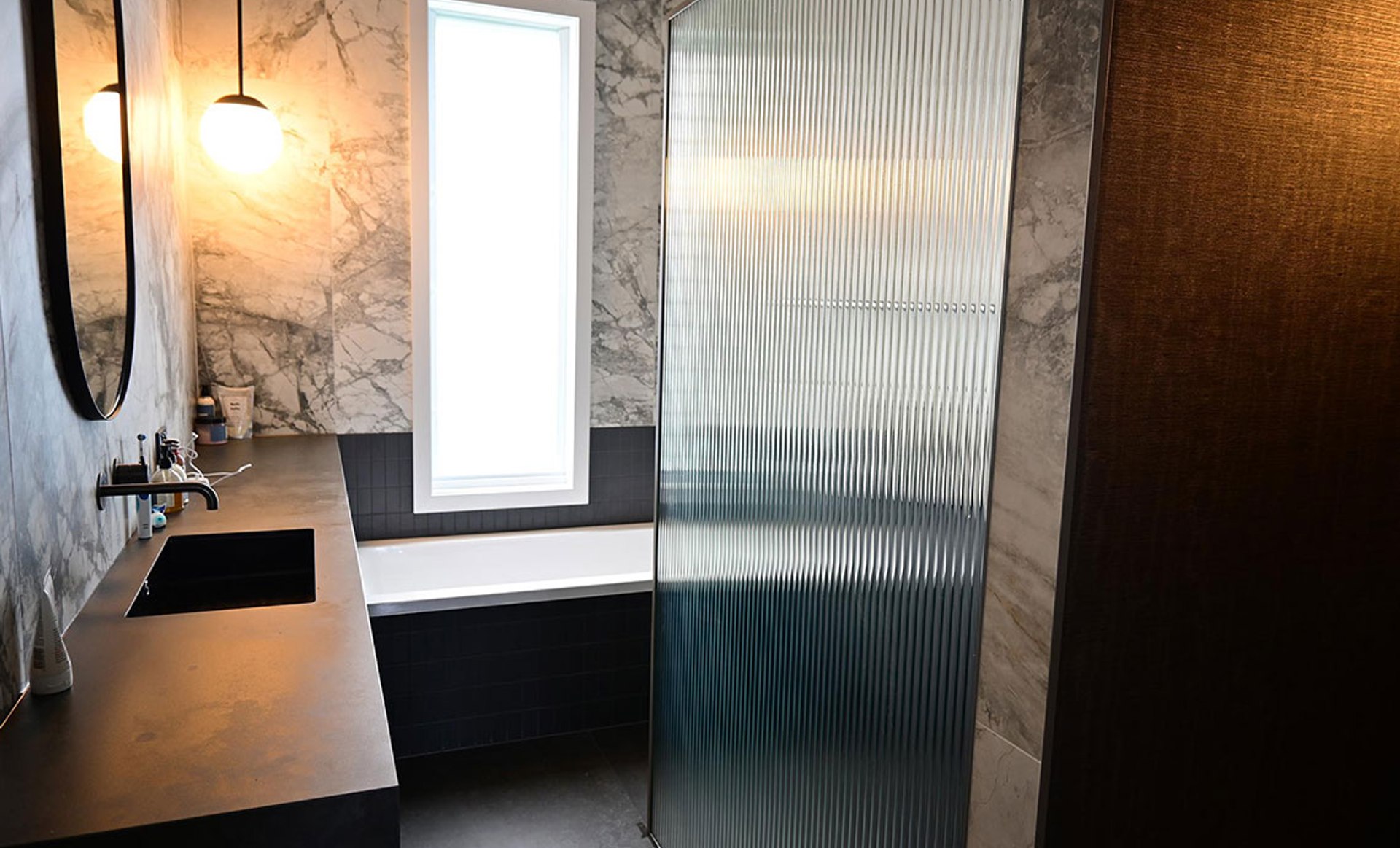 Haynes Glass Fluted Showers & Screens