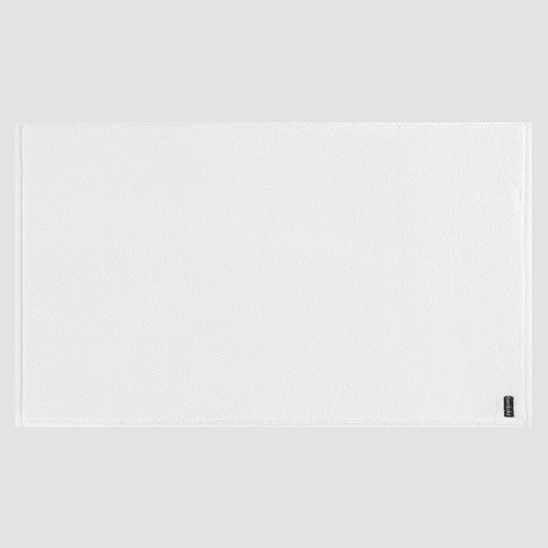 White Micro Cotton Bath Mats