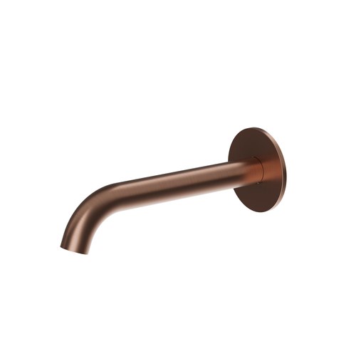 Brushed Copper Nature Bath Spout - 7 Colours