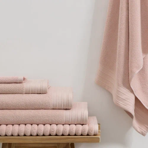 Grey Jacquard Bath Sheets