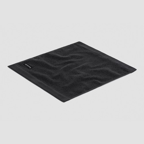 Charcoal Rib Face Washers