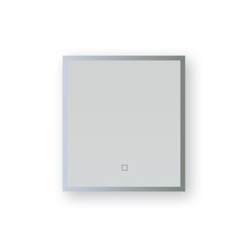 Chrome Broadway Rectangular LED Mirror