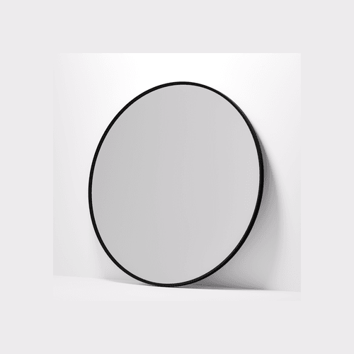 Black Code Aspect Round 700 Framed Mirror Range