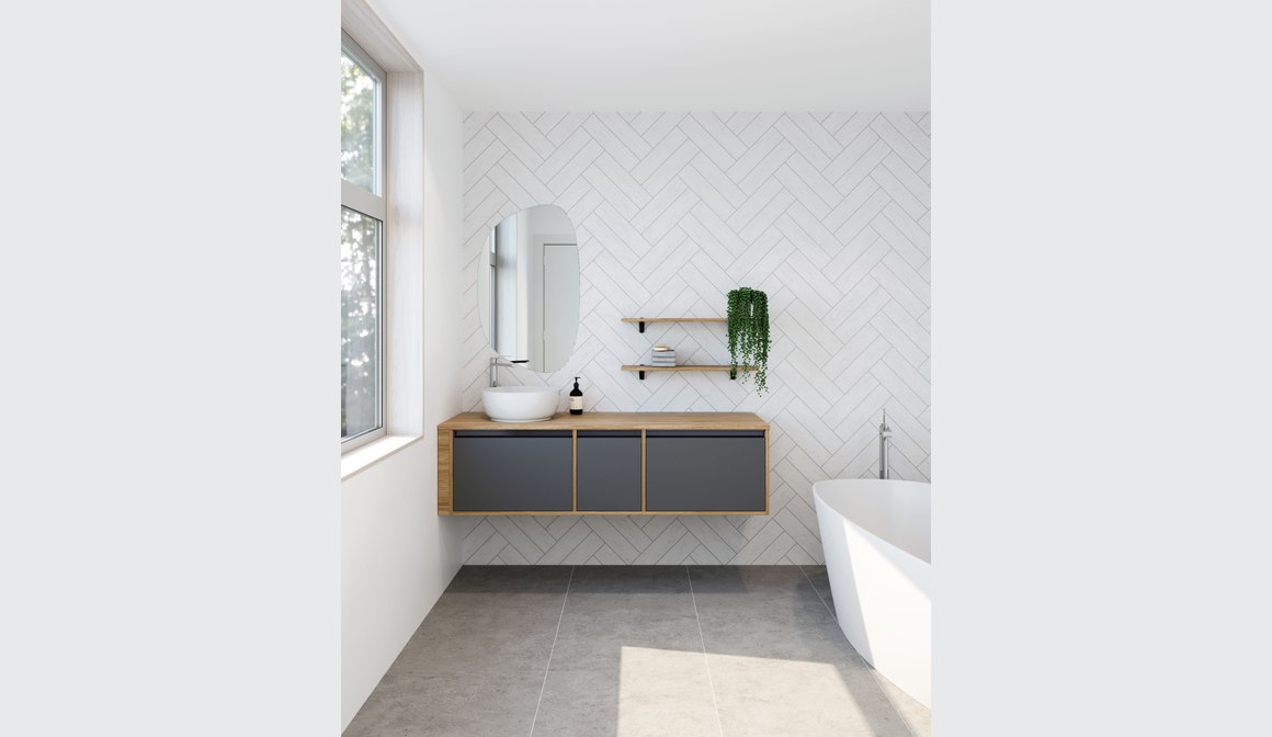 Solo Organic Mirror Bathroom Mirrors NZ ArchiPro NZ