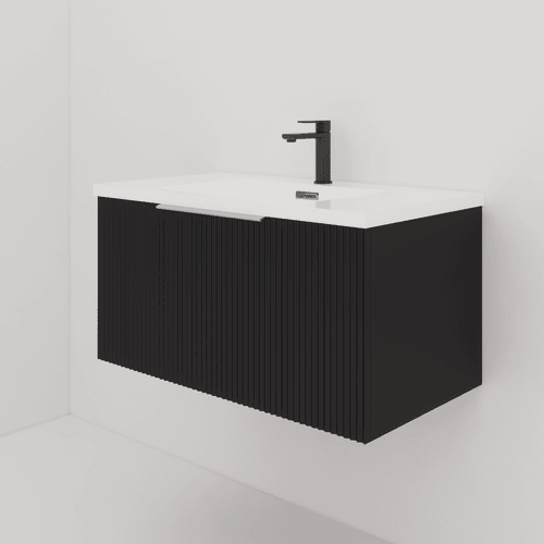 Black Code Piper 900 Single Drawer Vanity Range - 2 Colours