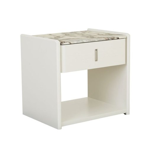 Matt Ocean/Bone Pearce Marble Bedside