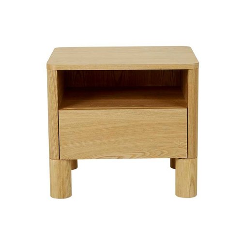 Natural Ash Artie Open Bedside