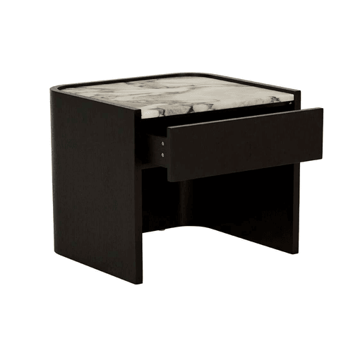 Matt Ocean Marble/Matt Dark Oak Elsie Bedside