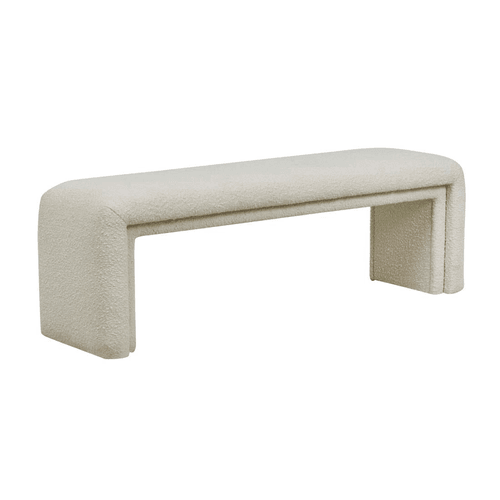 Chalk Boucle Hugo Layer Bench Seat