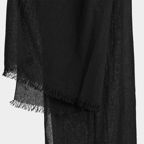 Black Italian Cashmere Scarves