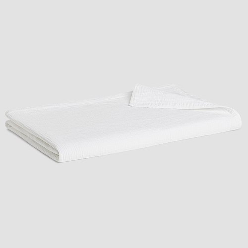 White Ripple Blankets