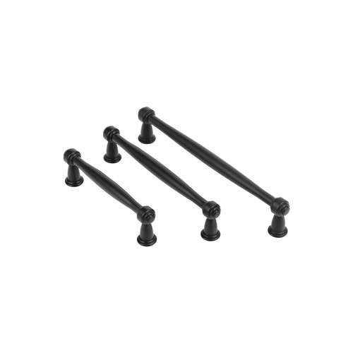 Black Fremantle Hamptons Style Drawer Pulls