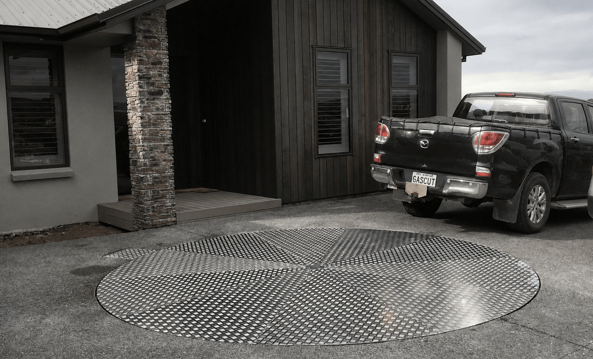 Recessed Vehicle  Turntables