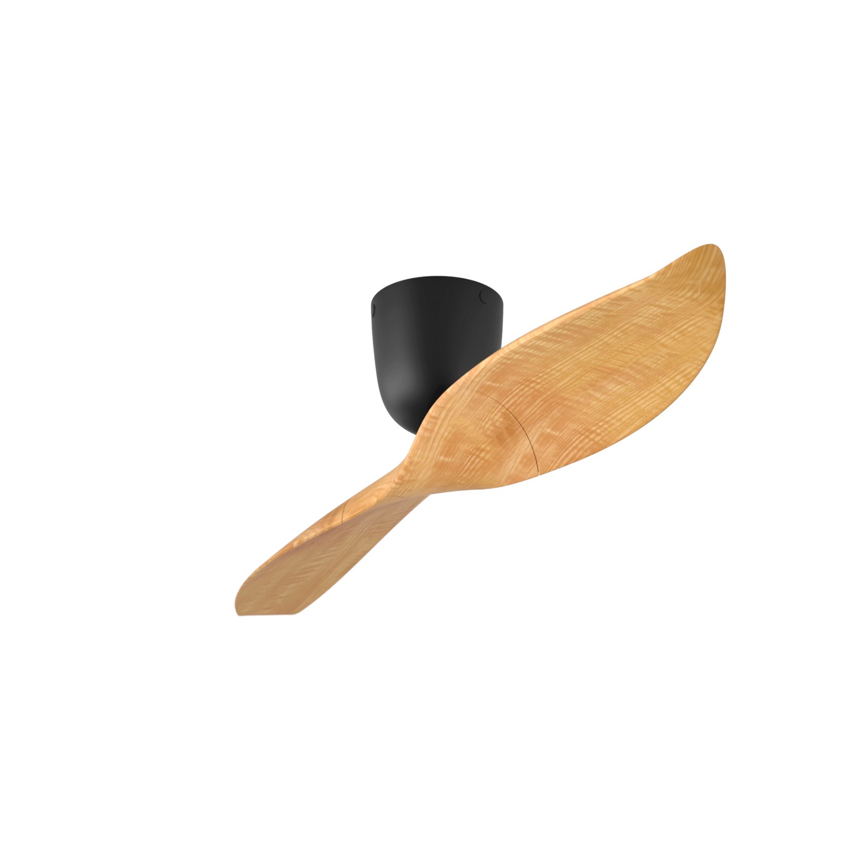 Aeratron AE2+ Ceiling Fan Black/Light Timber Finish ArchiPro NZ