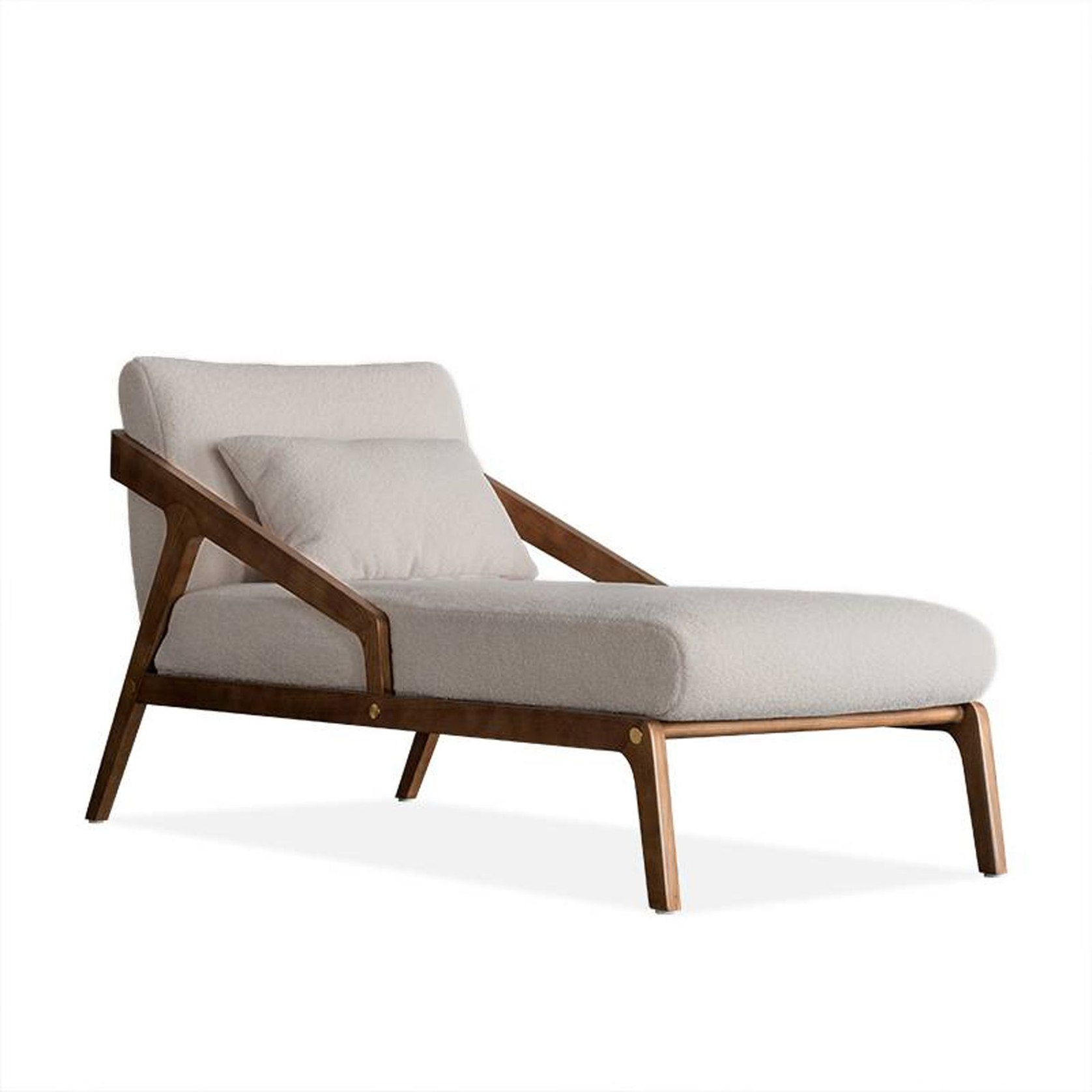 Mid century chaise online longue