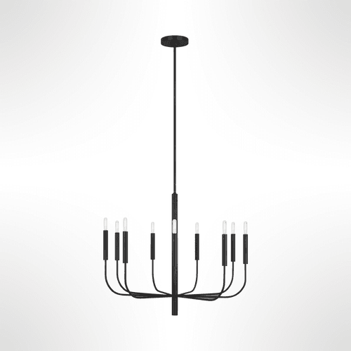 Aged Iron ED Brianna 9L Chandelier