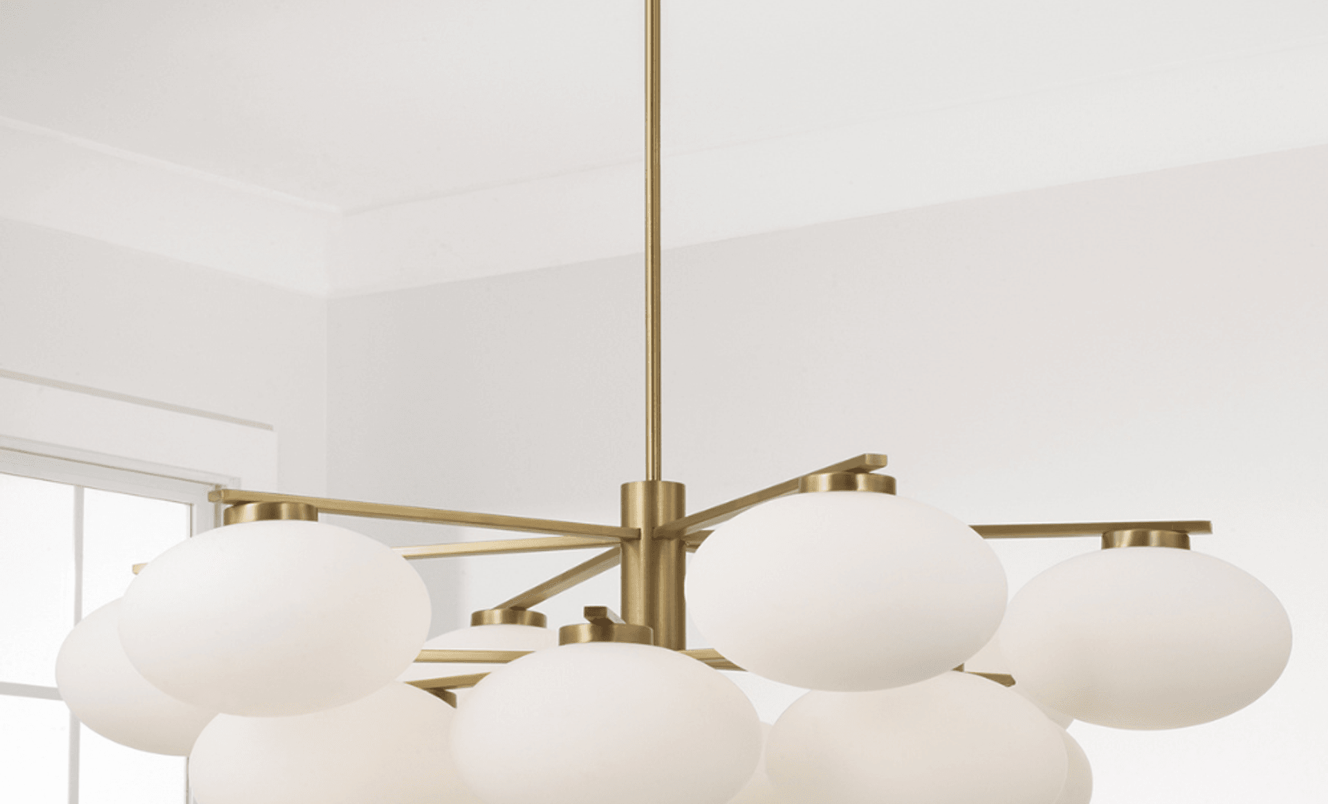 Luca 13 Light Chandelier in Aged Brass
