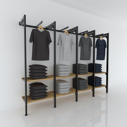 Commercial Clothes Display Rack Round - Small Rotatable Portable Garment  Storage Racks, Sturdy Stainless Steel, Inside/Outside/Closet (Size 