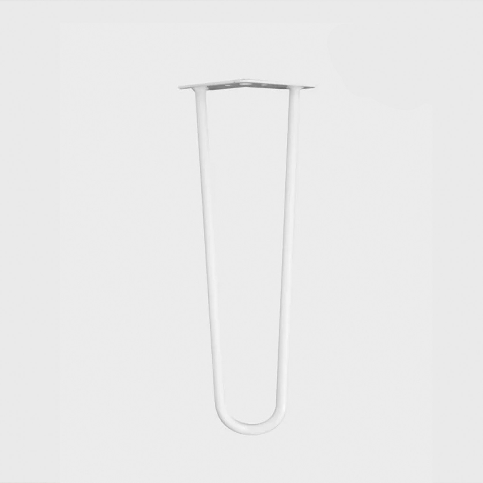 White 400mm Hairpin Table Legs (Set of 4) ArchiPro NZ