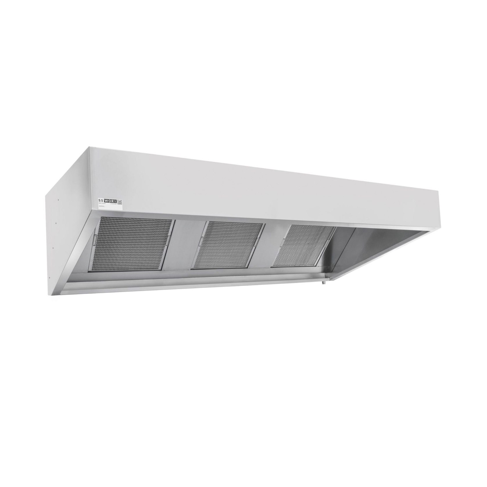 Tapered Extraction Hood 2400mm S.S.WORX ArchiPro NZ