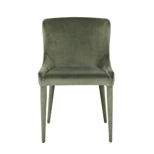 Cypress Green Velvet Claudia Dining Chair