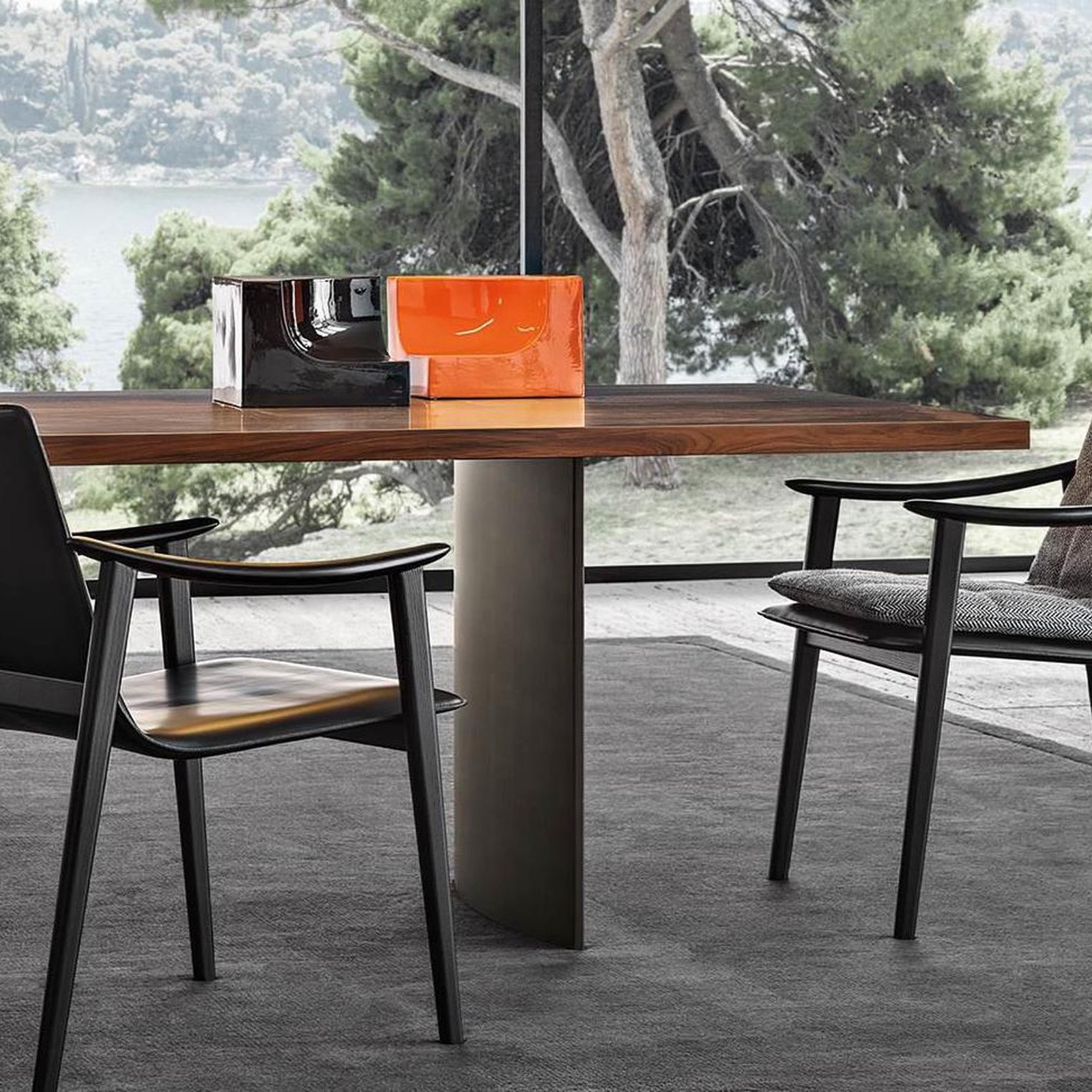 Minotti discount dining chair