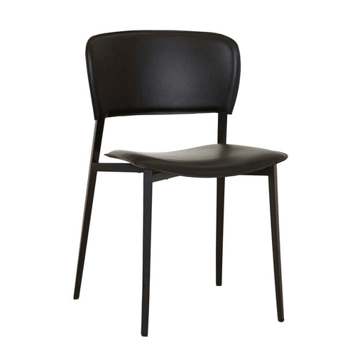 Jet Black/Matt Black Matilda Dining Chair