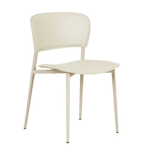 Linen Grey/Matt Grey Matilda Dining Chair