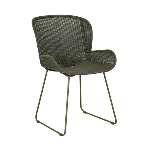 Moss Granada Butterfly Closed Weave Dining Chair