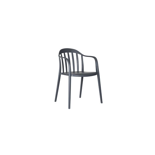Dark Grey Alice Outdoor Dining Chair