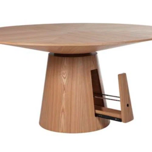Natural Classique Round 1200 Dining Table