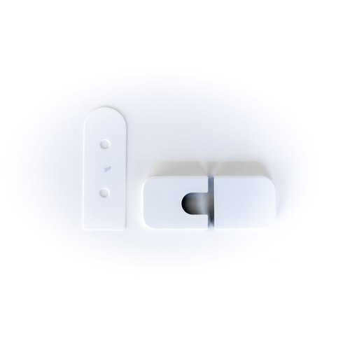 White Arlu® (Argenta) Pivotica Pro 100 Cover Plates