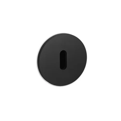 Black Buster+Punch Cylinder Escutcheon